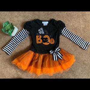 Halloween Fall Tutu Dress Girls 3T